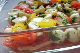 Schichtsalat Tomate Mozzarella Mit Honig Balsamico Dressing Rezept Rezept Tomate Mozzarella Balsamico Dressing Rezepte
