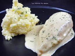 Filet De Poulet A La Moutarde Et Puree De Panais Les Delices De Mimm Recette Panais Filet Poulet Poulet Moutarde