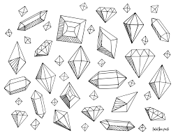 Adult coloring pages are a fun way for kids of all ages to develop creativity, focus, motor skills and color recognition. Gems Coloring Pages Coloring Home