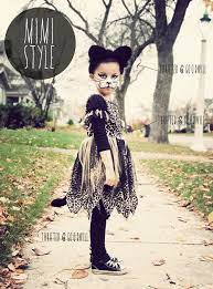 Designthrift Mimi Style Budget Halloween Kitty Costume Cat Halloween Costume Cat Costume Kids Halloween Costumes For Kids