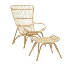 Pottery barn rattan chair and ottoman ebth. Monet Rattan Chair And Ottoman Pottery Barn In 2020 Rattan Chair Chair Design Black Rattan Chair