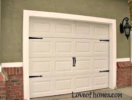 Much does a plain white door cost. Carriage Door Effect On Plain White Doors Love This Simple Update So Cost Effective And It Packs A Huge Pu Garage Doors Garage Door Decor Garage Door Design