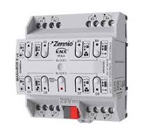 Zennio MAXinBOX 8 v4 | Multifunctional actuator, 8 outputs (16 AC-Load)  Secure