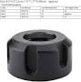 ER25 Collet Nut dimensions from www.amazon.com