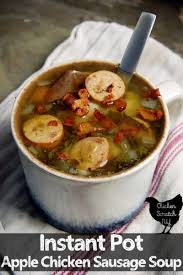 Cajun chicken and rice with veggies and beans. Instant Pot Chicken Sausage Soup