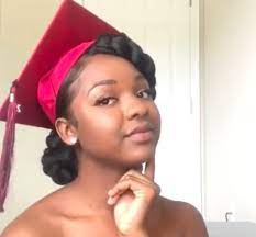 10 Graduation Styles That Will Make You Want To Rock Your Hair For Gra In 2021 Natural Hair Styles For Black Women Natural Hair Styles Graduation Hairstyles