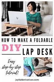 Diy Lap Desk Folding Bed Tray Table Tutorial Bed Tray Diy Bed Tray Table Lap Desk Diy