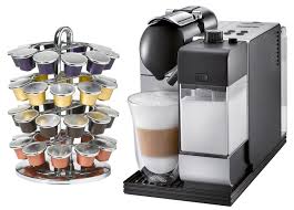 Delonghi coffee machine nespresso lattissima pro capsules medicine. Delonghi Lattissima Plus En520sl Silver Nespresso Capsule Espresso And Cappuccino Machine With Bonus 40 Capsule Carousel Walmart Com Walmart Com