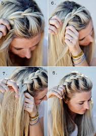 Coiffure femme dégradé mi long. Coiffure Coiffure Coiffure Cheveux Long Tresse Francaise
