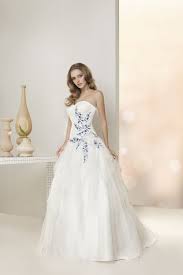 Oreasposa Style L706 Features Blue Floral Embroidery Somethingblue Demetrios