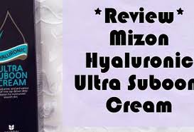 An extremely common multitasker ingredient that gives your skin a nice soft feel (emollient) and gives body to creams and lotions. Review Mizon Hyaluronic Ultra Suboon Cream Paperblog