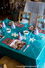 Frozen themed party decoration ideas. Tips For Hosting A Frozen Themed Birthday Party