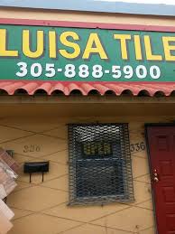 Between w 2nd ave and w 3rd ave. Luisa Tile Corporation Home Facebook