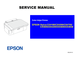 Choose your country or region from the list below for support information. Epson Cx4200 Stylus Color Inkjet Service Manual Manualzz