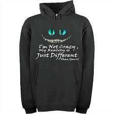 Sign in with facebook or twitter to start your gallery. Cheshire Cat Jumper Mad Hatter Hoodie Alice In Wonderland Jumper Cat Quote Ebay