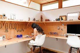 Elysian Exchange M Grace The Elysian Edit Workspace Studio Art Studio Space Workspace Inspiration