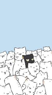 We have an extensive collection of amazing background images carefully chosen by our community. 55 Trendy Cats Wallpaper Cute Black Cute Cat Wallpaper Kawaii Wallpaper Cat Wallpaper
