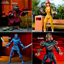 April O'Neil, Splinter, Shredder or Foot Ninja figure (Mirage Comics),  Ultimate 