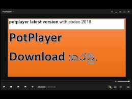 Jetzt neu oder gebraucht kaufen. Potplayer Latest Version Potplayer 32bit 64bit With Codec 2018 Sinhala Tutorial Download à¶šà¶»à¶¸ Youtube