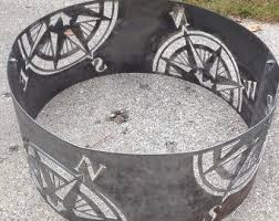 If you have a pet, a hobby, or a favorite thing in life that you'd like us. Fire Ring Fire Pit Outdoor Backyard Patio Wood Etsy Fire Ring Fire Pit Ring Metal Fire Pit