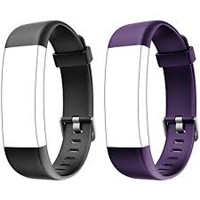 Letsfit Id130plus Hr Replacement Bands Adjustable Accessory Bands For Fitness Tracker Id130plus Hr Id130plus Color Hr 2 P Fitness Tracker Accessories Purple