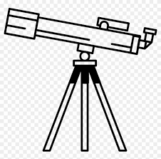 In 1609 an italian physicist and astronomer named galileo became the first person to point a telescope skyward. 1142 X 1024 2 Art Telescope Clipart 2272647 Pikpng