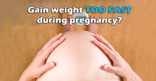 Average Weight Gain During Pregnancy Normal Weight Gain Chart