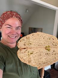 Sourdough with cheddar and jalapeno