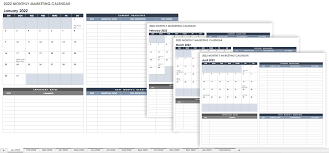 These free timeline templates are visually appealing and feature a variety of styles, colours, formats, illustrations and infographics. Free Project Calendar Templates Smartsheet