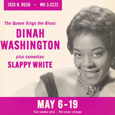 Cartaz de jazz de Dinah Washington
