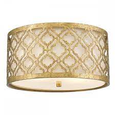 Beautiful details that will bring a warm touch to your period home! Elstead Lighting Gn Arabella F Arabella 2 Light Flush Ceiling Fitting In Distressed Gold Finish With Cream Linen Shade Castlegate Lights