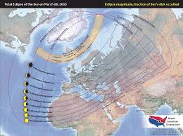 De 60% à 80% du disque solaire sera masqué par la lune. Retour Sur L Eclipse Solaire Du 20 Mars 2015 Echosciences Grenoble