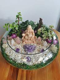 Buddha Crystal Garden Crystal Garden Zen Garden Diy Spiritual Decor
