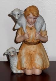 Browse beautiful photos and find home design and ideas. Shepherd Boy Lambs Porcelain Figurine Homco 5603 Nativity Scene Replacement Home Interiors Christmas