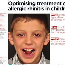 PDF) Optimising treatment of allergic rhinitis in children