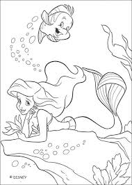Disney princess ariel in a dress coloring pages printable. Ariel The Mermaid Coloring Pages Coloring Home