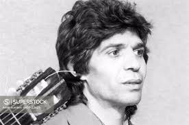 Camarón de la Isla durante la grabación del disco 'Soy gitano' del año  1989.