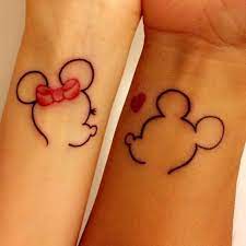 Studio 54 tattoo lutz fl. Photo Of Studio 54 Tattoo Lutz Fl United States Matching Mickey And Minnie For Us Disney Couple Tatuagem Mickey Tatuagem Da Torre Eiffel Tatuagem Casal