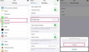 Eliminate Iphone Storage Full By Limiting The Messages App Messaging App Iphone Storage Messages