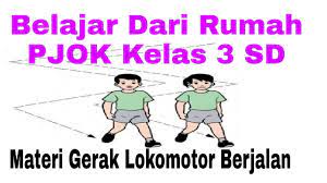 Pembelajaran Daring Pjok Kelas 3 Gerak Lokomotor Berjalan Tema 1 Kd 3 1 4 1 Belajar Dari Rumah Youtube