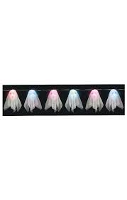 Geister Led Lichterkette Gespensterlichter Fur Halloween Horror Shop Com Halloween Deko Gunstig Grusel Dekoration Halloween Tischdekoration