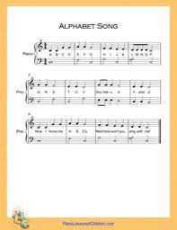Looking for songs to play with your family? Alphabet Song Very Easy C Major English Alphabet Free Piano Sheet Music Pdf