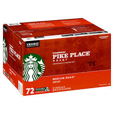 Starbucks medium roast ground coffee — pike place roast — 100% arabica — 6 bags (12 oz. Starbucks Pike Place Medium Roast K Cup 72 Count Costco