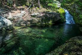 Rattlesnake pool, stone house trail, evans notch, 20 miles north of fryeburg. Rattlesnake Pool See Swim