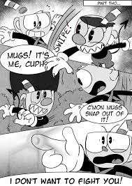 Cuphead Comic Part 2 Page 1 By Theemster97 Cartoon Drawings Funny Relatable Memes Snap Out Of It