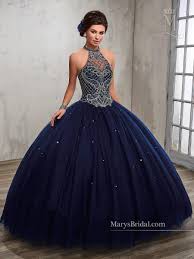 Beaded A Line Quinceanera Dress By Mary S Bridal Princess 4q503 Quinceanera Dresses Blue Quincenera Dresses Quinceanera Dresses
