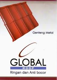 Rainbow minimalis elegant, berpasir type 1×4. Genteng Metal Global Cv Cahaya Galunggung