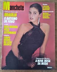 Revista MANCHETE Vanessa Oliveira a nova musa da moda nº 1808