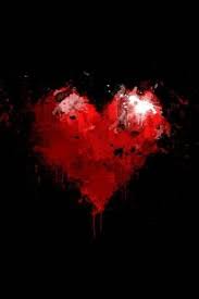 Background Black And Red Broken Heart Broken Heart Wallpaper Heart Wallpaper Red And Black Wallpaper