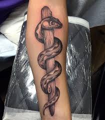 Rod of asclepius tattoo rod of asclepius: 10 Rod Of Asclepius Ideas Medical Tattoo Nurse Tattoo Caduceus Tattoo